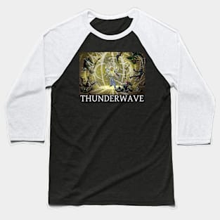 Caverns & Creatures: Thunderwave Baseball T-Shirt